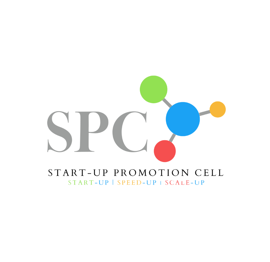 Startup & IT Promotion Cell (SPC) logo – digital QR solution created by Perceptionyst Solutions